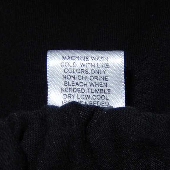 Express Medium Black Wide Elastic Waist Knit Short Pull On Mini Skirt - Picture 6 of 6